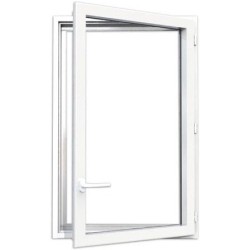 Fenêtre OB PVC blanc H1024xL661mm