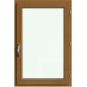 Fenêtre BOIS Vernis côté Intérieur / Laqué Blanc côté Extérieur H1199xL978mm